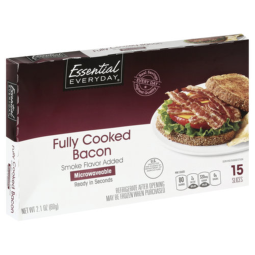 Essential Everyday Bacon, Fully Cooked