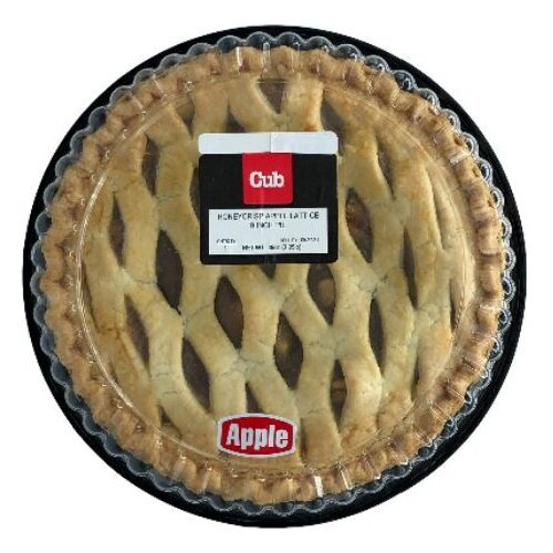 Cub Bakery Honey Crisp Apple Pie 9"