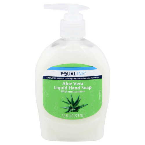 Aloe vera liquid hand soap with moisturizers. Compare to softsoap soothing aloe vera moisturizing hand soap (This product is not manufactured or distributed by Colgate-Palmolive Company, distributor of Softsoap Soothing aloe vera moisturizing hand soap). supervaluprivatebrands.com.