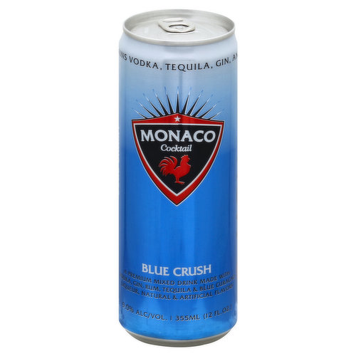 Monaco Cocktail, Blue Crush