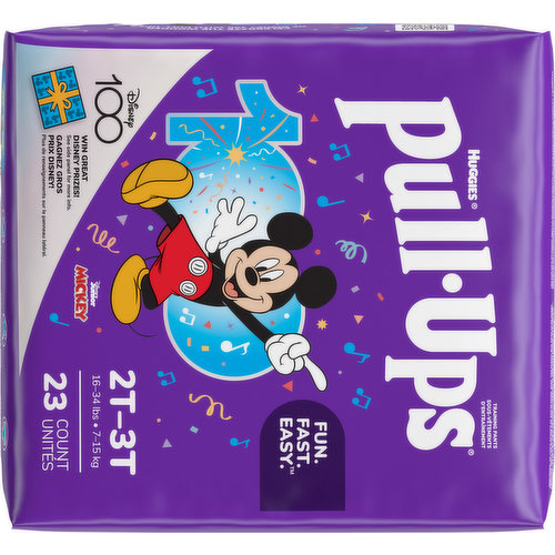 Mickey Mouse Potty Training Pants Underwear, 3-Pack (Toddler Boys) 