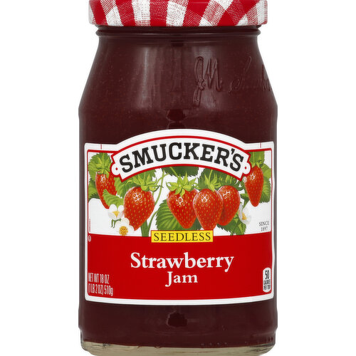 Since 1897. 50 calories per 1 tbsp. Recipes - Gifts - And more: www.smuckers.com. Proud Sponsor: Boys & Girls Clubs of America. www.smuckers.com. Call toll free with questions or comments 1-888-550-9555 M-F 9am-7pm (EST).
