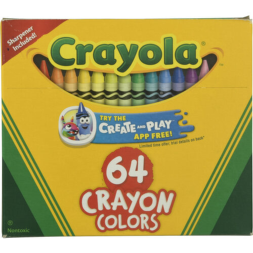 4 pack) Crayola Classic Crayons, Back to School Supplies for Kids