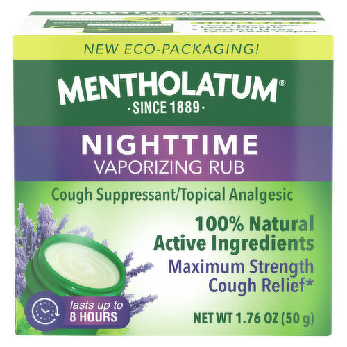 Mentholatum Vaporizing Rub, Nighttime