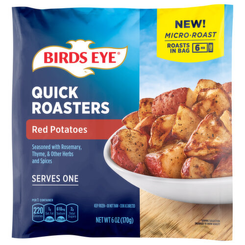 Birds Eye Microwave Roasters Red Potatoes, Frozen Vegetable