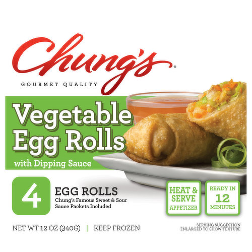 Chung's Egg Rolls, Vegetable