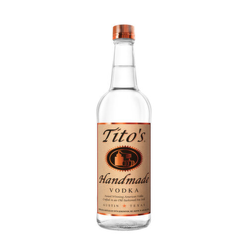 Tito's Vodka, Handmade