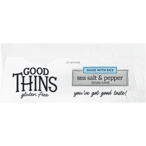 Good Thins - Simply Salt Rice Crackers Stong's Market