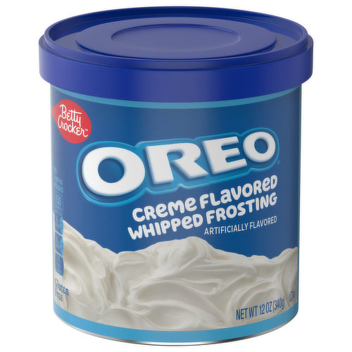 Betty Crocker Oreo Frosting, Creme Flavored, Whipped