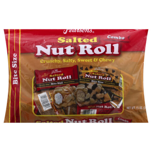 PEARSON'S Nut Roll, Salted, Combo, Bite Size