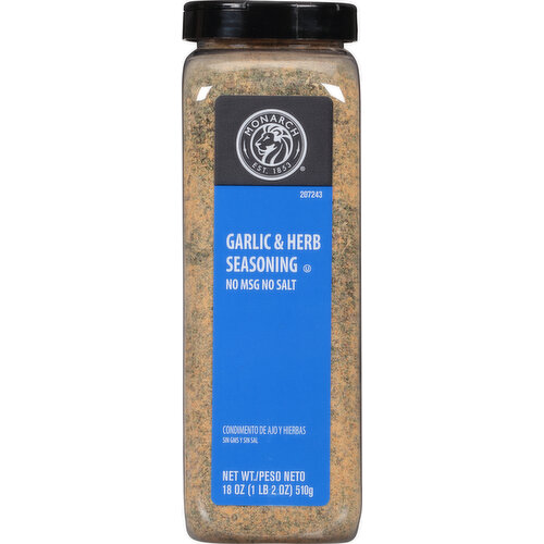 Monarch Seasoning Blend Organic Salt Free 19 oz.