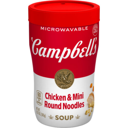 Campbell's® Sipping Soup, Chicken & Mini Round Noodle Soup