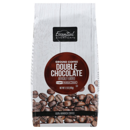 Essential Everyday Coffee, Ground, Light, Double Chocolate