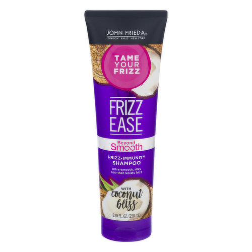 Frizz Ease Shampoo, Frizz-Immunity, with Coconut Bliss
