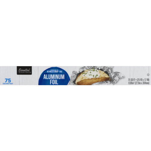 Reynolds Wrap Everyday Strength Aluminum Foil, 25 Square Feet