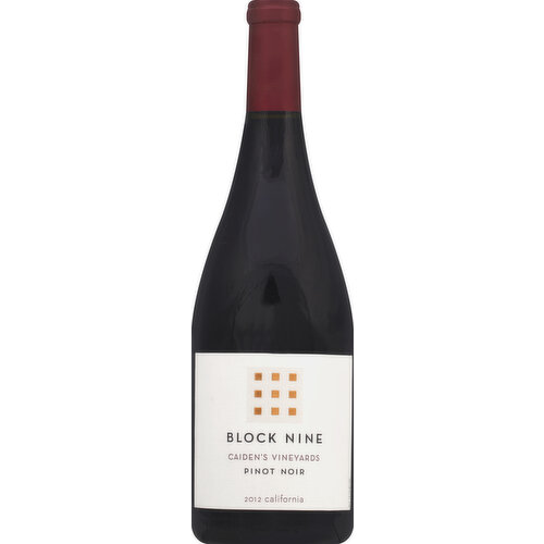 Block nine pinot clearance noir