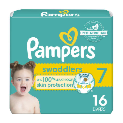 Pampers Swaddlers Swaddlers Active Baby Diaper Size 5