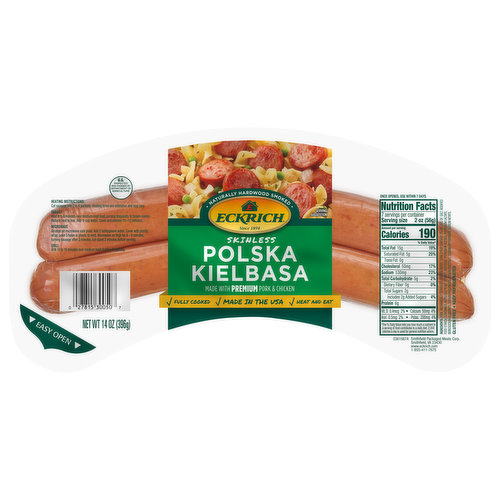 Eckrich Polska Kielbasa, Skinless