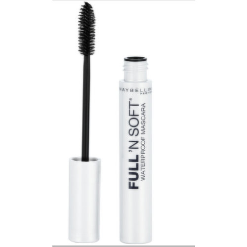 Maybelline Full 'N Soft Mascara, Waterproof, Very Black 311