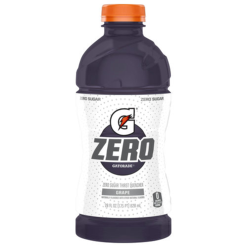 Gatorade Zero Thirst Quencher, Zero Sugar, Grape