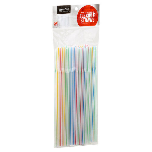 Good Cook - Flexible Disposable Straws, 100-Count