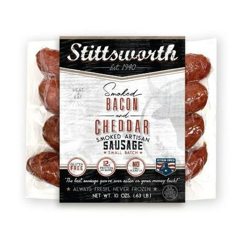 Stittsworth Smoked Bacon & Cheddar Sausage