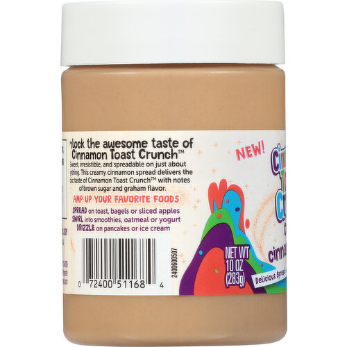 Cinnamon Toast Crunch - Creamy Cinnamon Spread, 10 oz