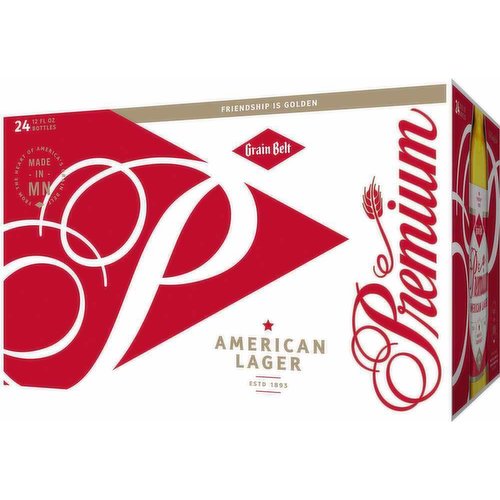 Grain Belt Premium 24 pack bottles