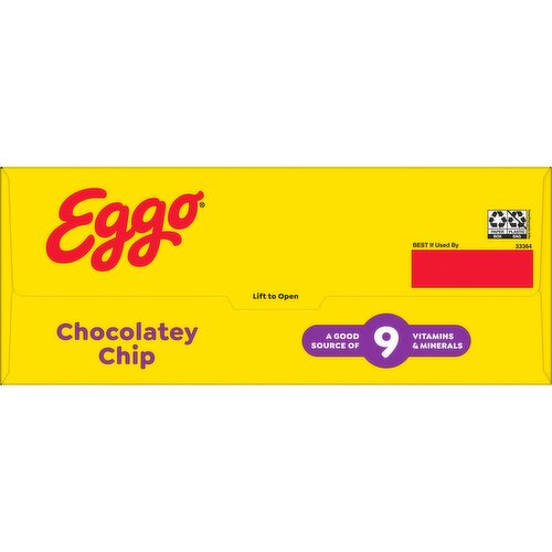 Eggo Frozen Waffles, Chocolatey Chip, Family Pack
