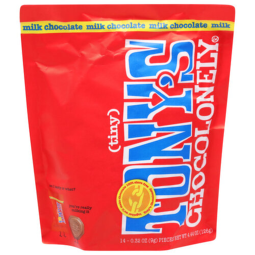 Tony's Chocolonely Milk Chocolate, Tiny