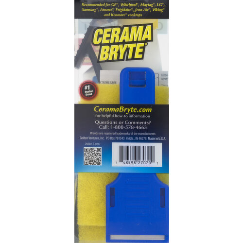 Cerama Bryte Cooktop Cleaning Pads, Cleaning Tools & Sponges