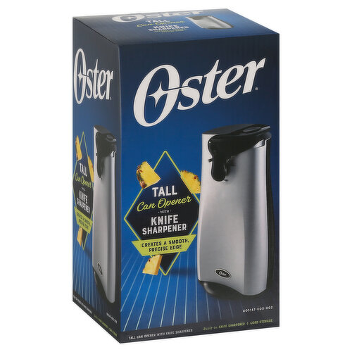 Oster® Tall Can Opener with Cord Storage