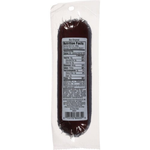 Hickory Farms Beef Stick Sausage, Beef Summer, Original Recipe, Deli