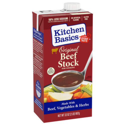 Kitchen Basics Original Beef Stock for Cooking