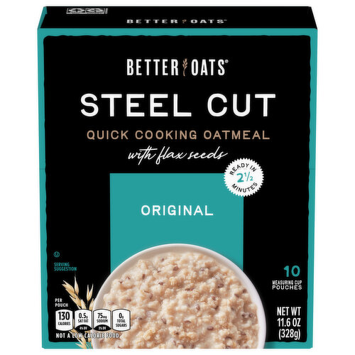 Better Oats Oatmeal, Original, Steel Cut