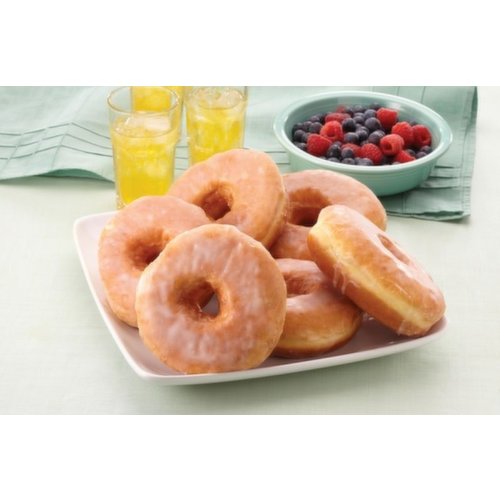 Cub Bakery Glazed Ring Donuts, 6 Count