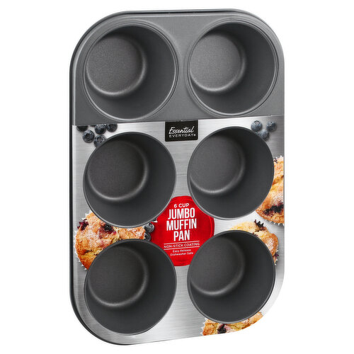 Jumbo Muffin Pan - 6 Cup