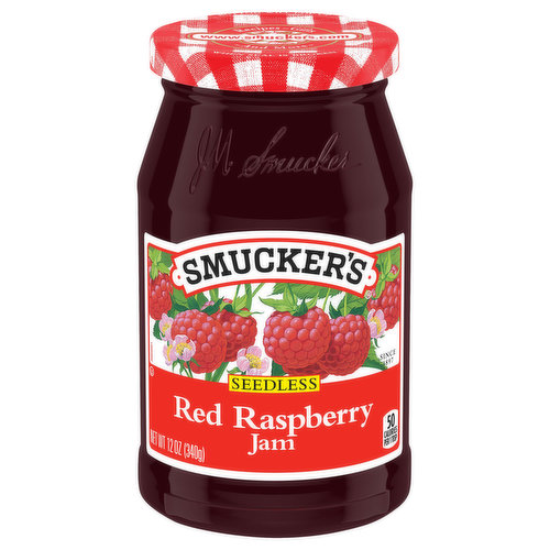 Smucker's Jam, Red Raspberry, Seedless