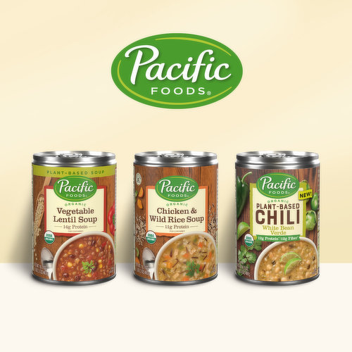 Pacific Foods Organic Hearty Vegetable Soup, 4 pk./16.3 oz.