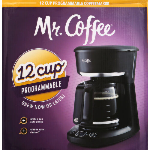  Mr. Coffee 4-Cup Switch Coffee Maker, Black: Drip