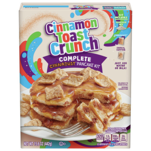 Cinnamon Toast Crunch Pancake Kit, Cinnadust, Complete