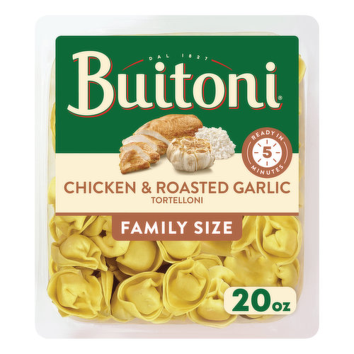 Buitoni Chicken and Roasted Garlic Tortelloni, Refrigerated Pasta