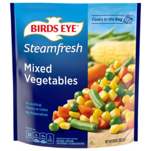 Birds Eye Steamfresh Steamfresh Mixed Vegetables Frozen Vegetables