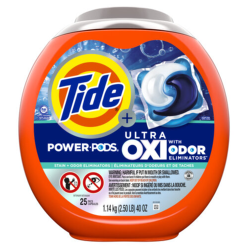 Tide Tide Laundry Detergent Pacs, Original, 25 Ct.