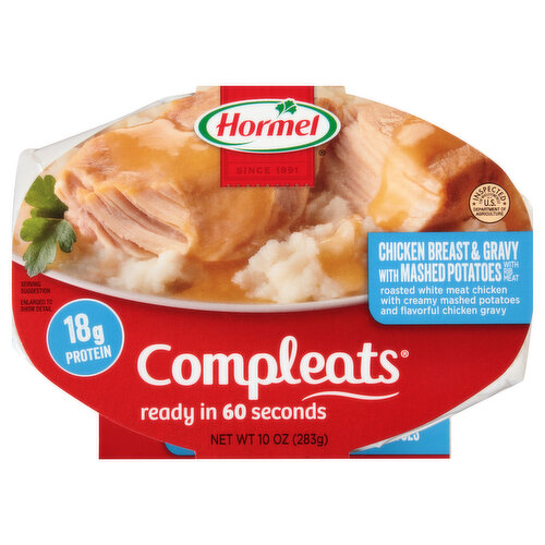 Hormel Compleats Chicken Breast & Gravy with Mashed Potatoes