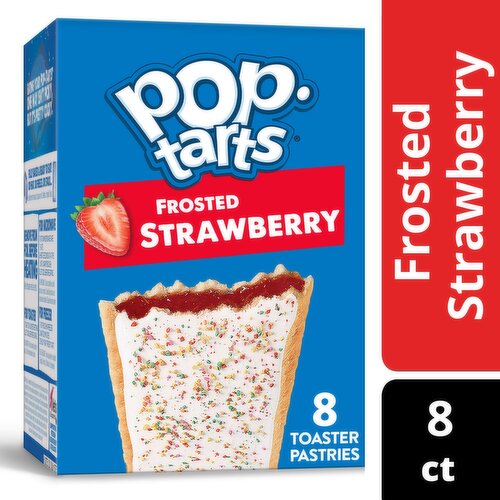 Pop-Tarts Toaster Pastries, Frosted Strawberry