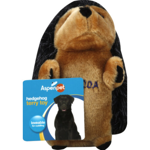 This Toy: Loveable for cuddling. Try toys from all of our play categories: loveable for cuddling; tough for chewing; active for exercising; noisy for squeaking; tricky for thinking. www.aspenpet.com. Made in China.