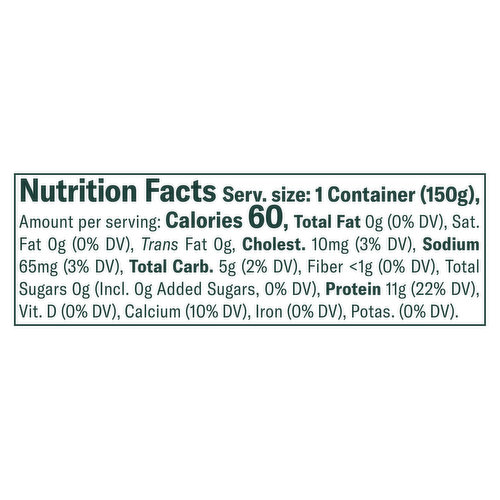 Chobani Yogurt, Zero Sugar, Black Cherry Flavor