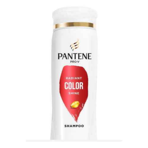 Pantene Pantene Shampoo, Cleanse and Nourish Color Treated Hair, Radiant Color Shine, Color Safe, 12.0 oz