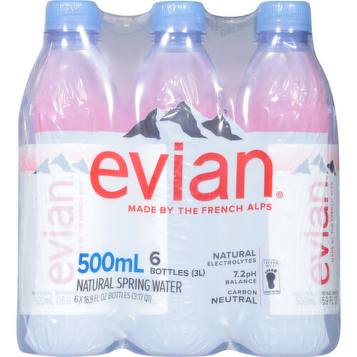 Evian Water, Natural Spring